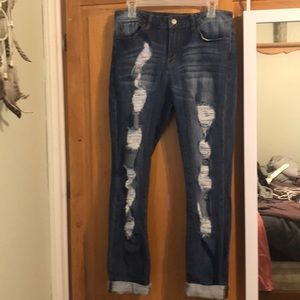 Ripped jeans